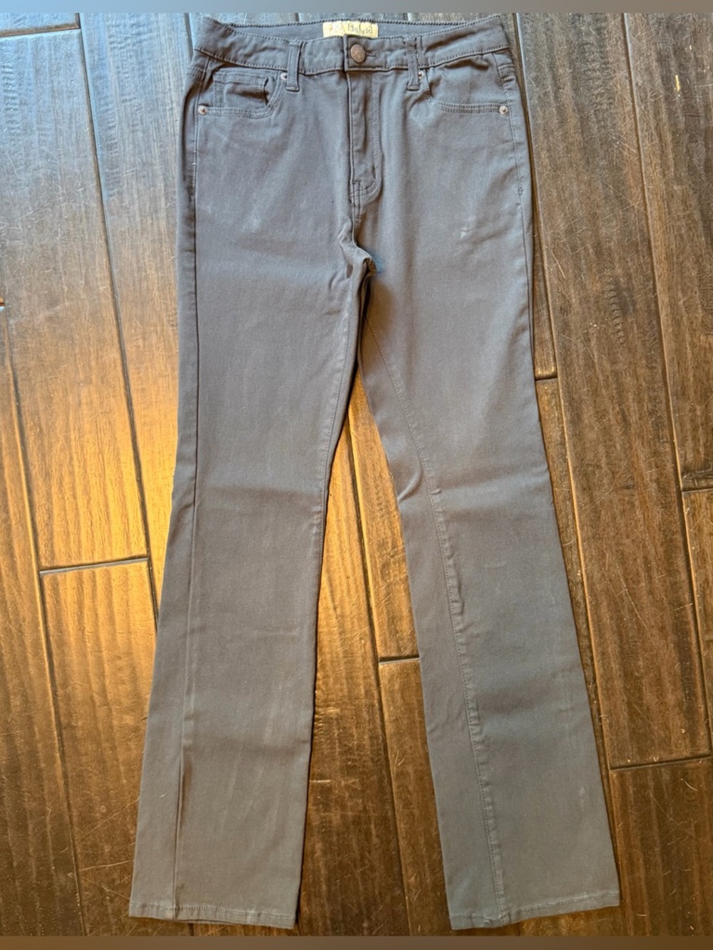 Hybrid & Company Womens Hyper Ultra Stretch Comfy Skinny Leg Pants Size Small